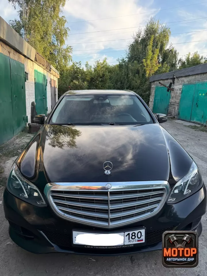 MERCEDES E-klasse W 212 рестайлинг, 2013
